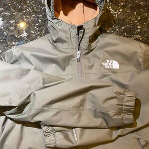 The North Face, fleece lined jacket, 14-16 kids size
